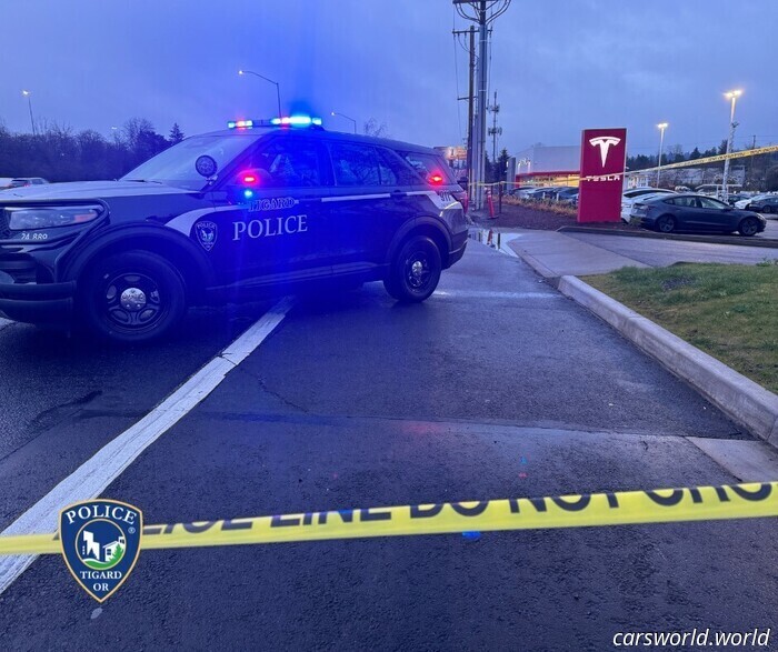 Tesla Dealership Targeted by Gunfire Again | Carscoops